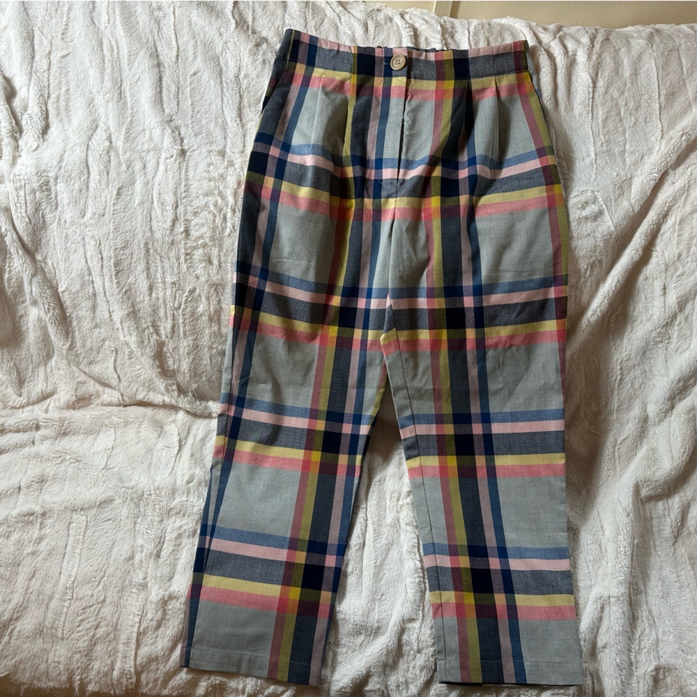 Corey Lynn Calter‎ Anthropologie Multicolor Fabric Blend size L trousers